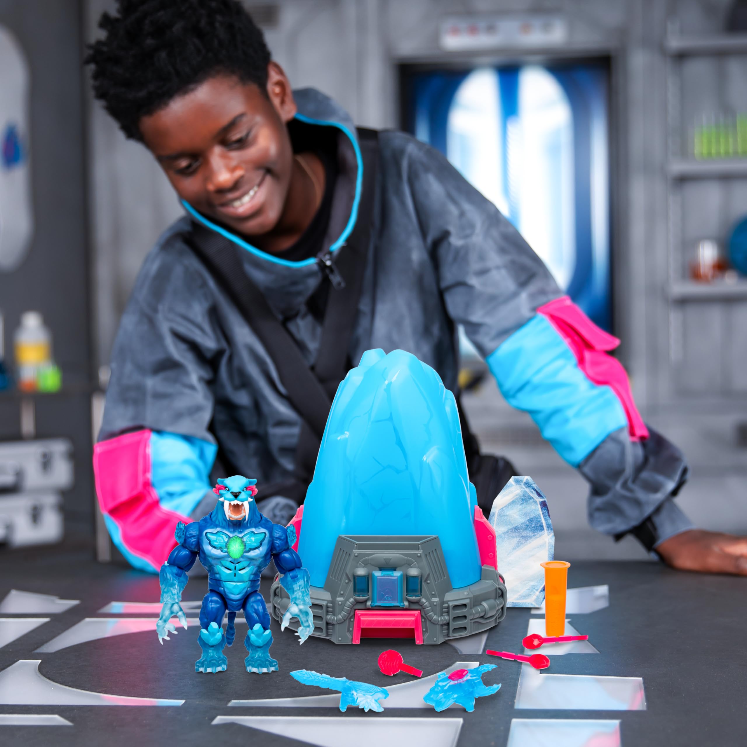 Amazon.co.jp: MrBeast Lab クライオラボコレクターフィギュアで氷を